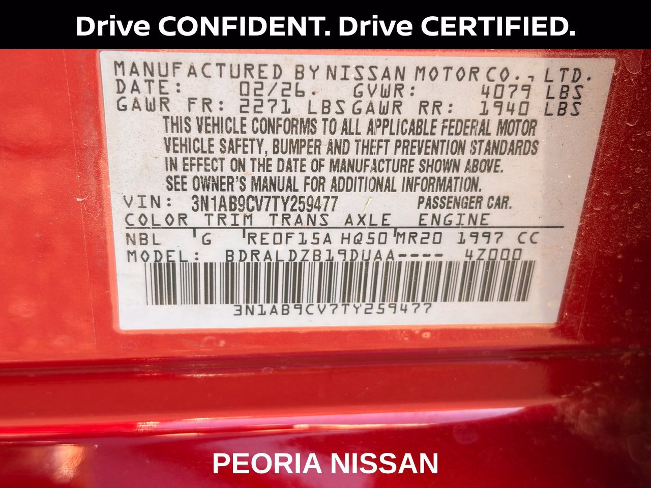 Certified 2026 Nissan Sentra SV w/ Floor Mat Package FWD image 32