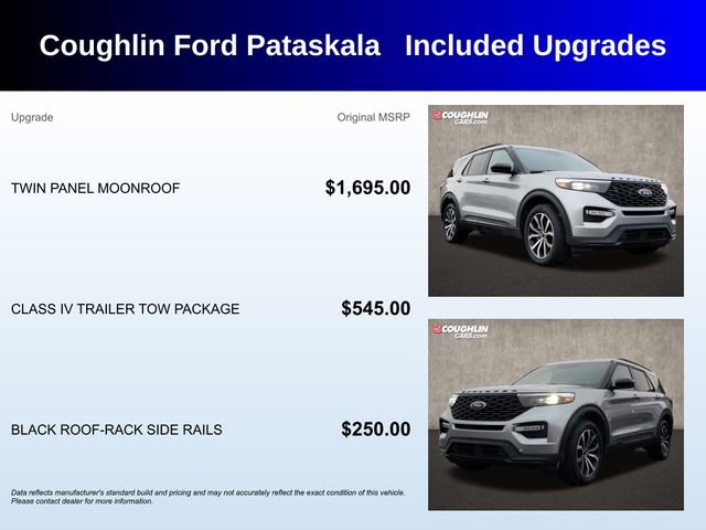 Used 2022 Ford Explorer ST-Line w/ Class IV Trailer Tow Package image 3