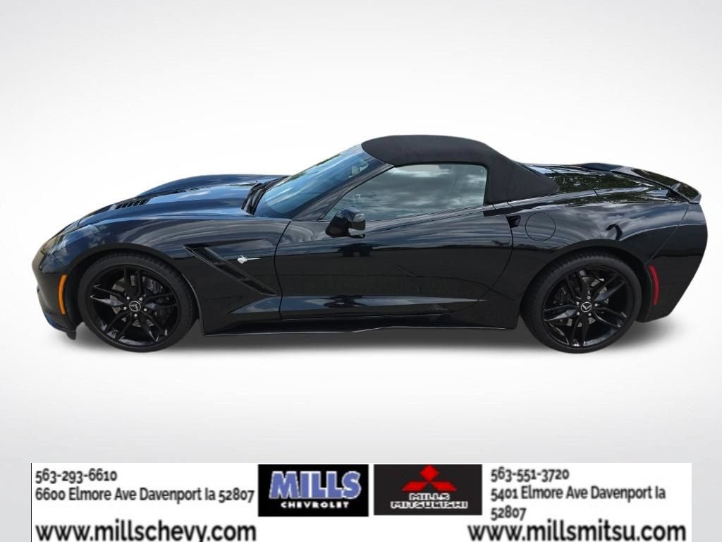 Used 2014 Chevrolet Corvette Stingray Convertible w/ 3LT Preferred Equipment Group RWD image 2