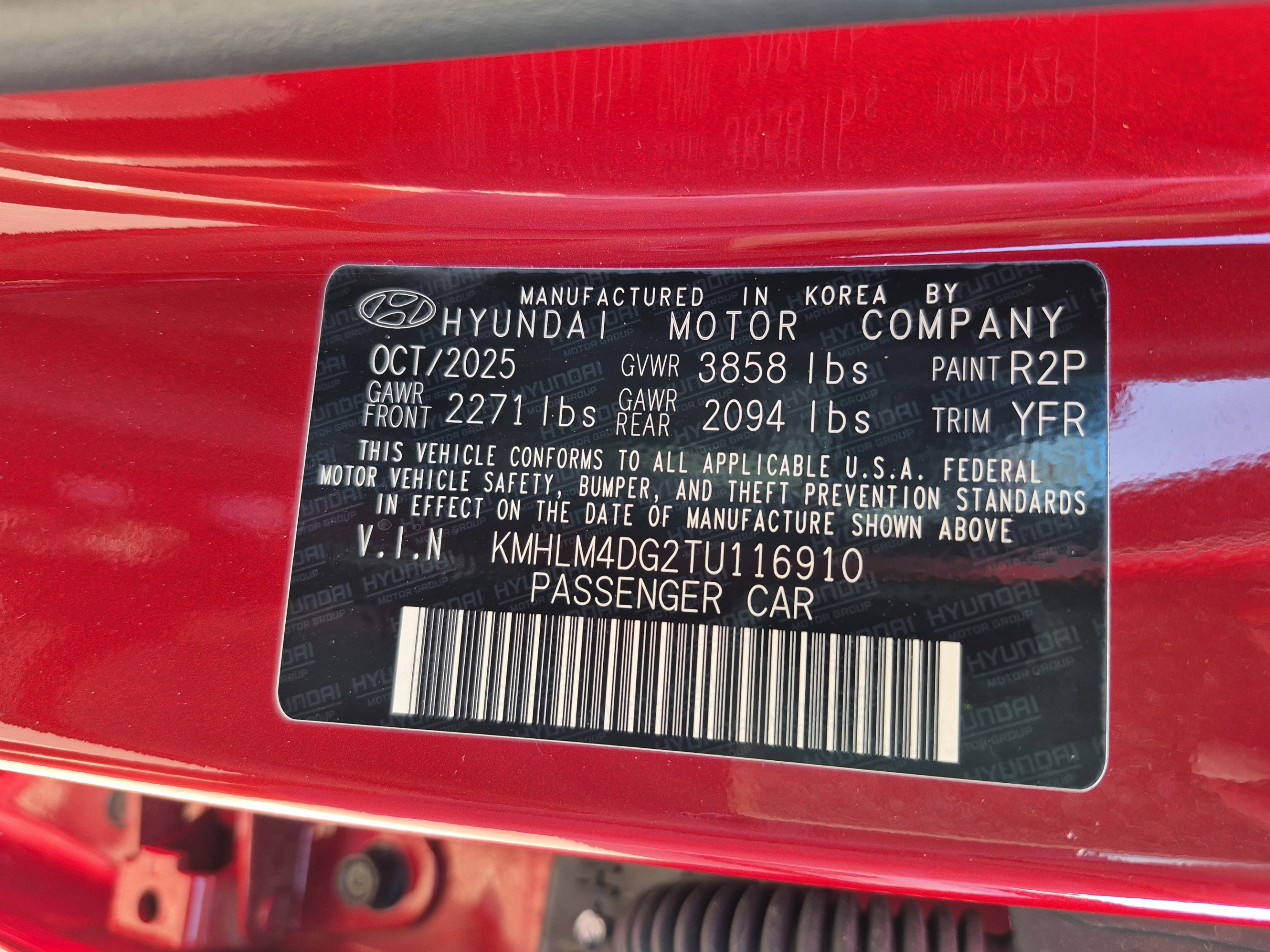 New 2026 Hyundai Elantra Sport w/ Cargo Package FWD image 35