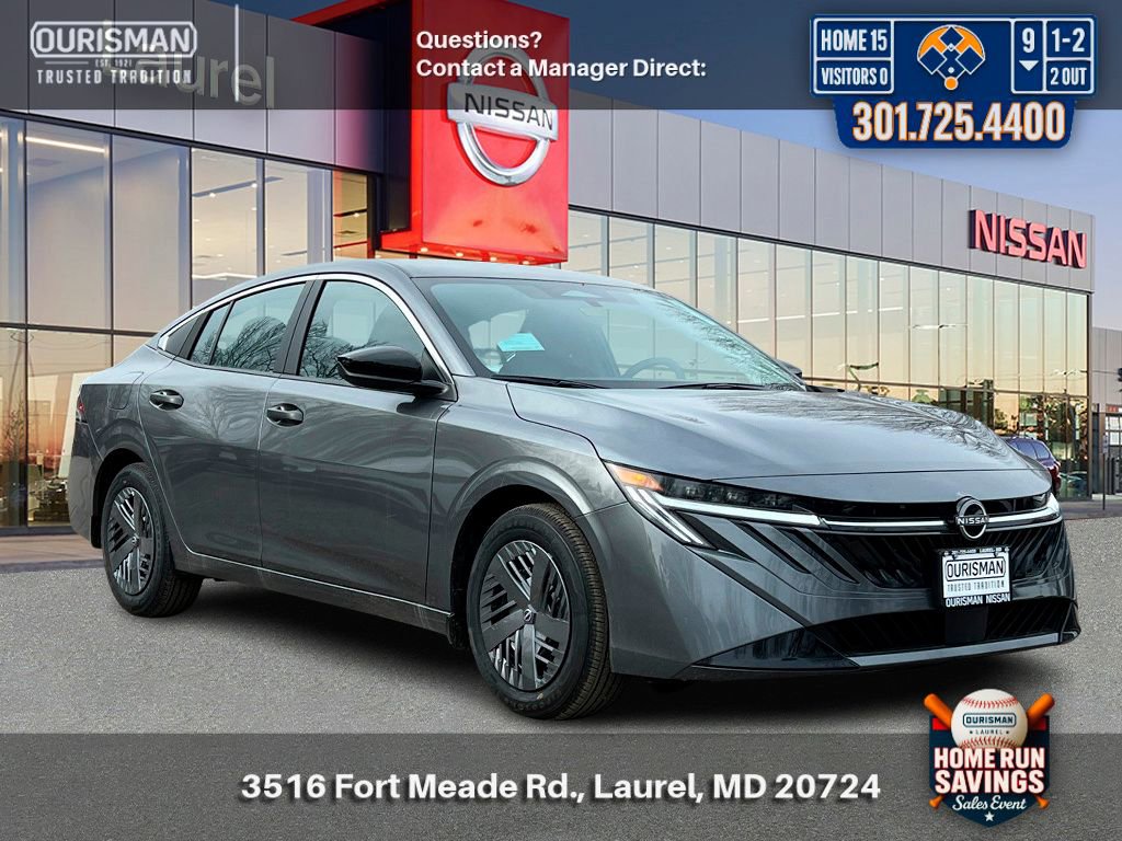 New 2026 Nissan Sentra S w/ Floor Mat Package image 1