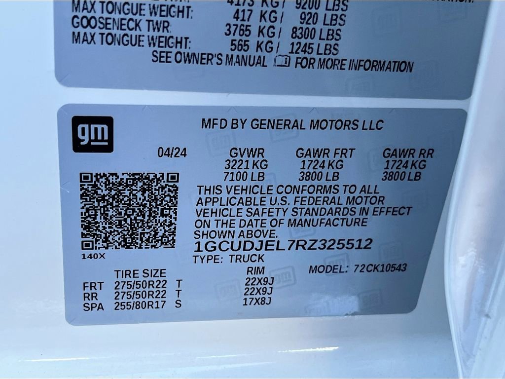 Used 2024 Chevrolet Silverado 1500 High Country w/ High Country Premium Package image 35