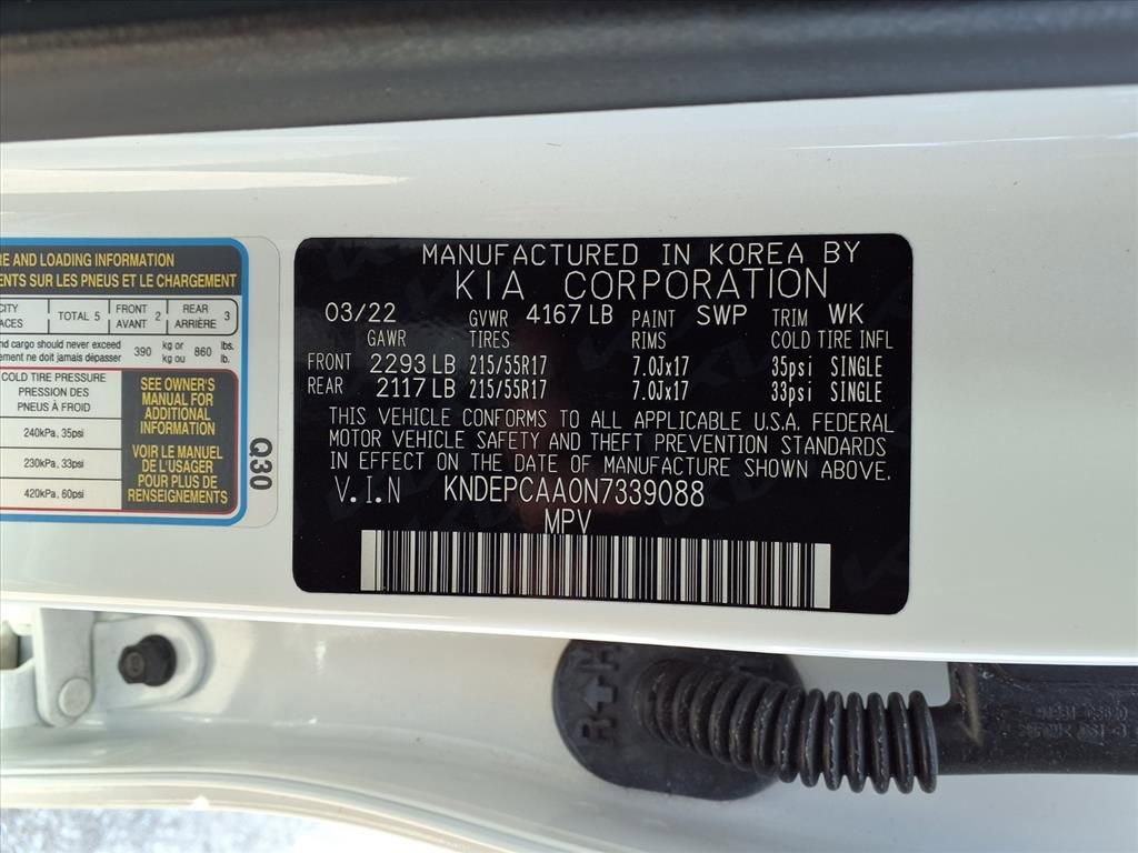 Certified 2022 Kia Seltos LX image 13