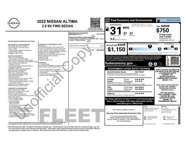 Used 2022 Nissan Altima 2.5 SV FWD image 65