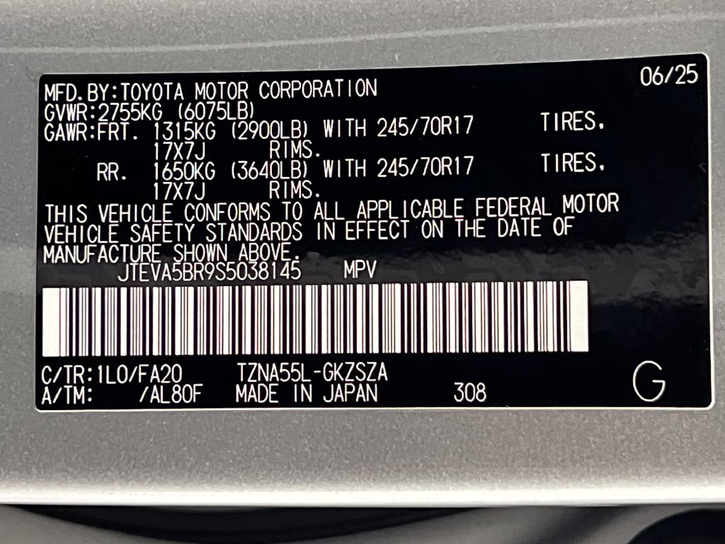 Used 2025 Toyota 4Runner SR5 AWD/4WD image 73