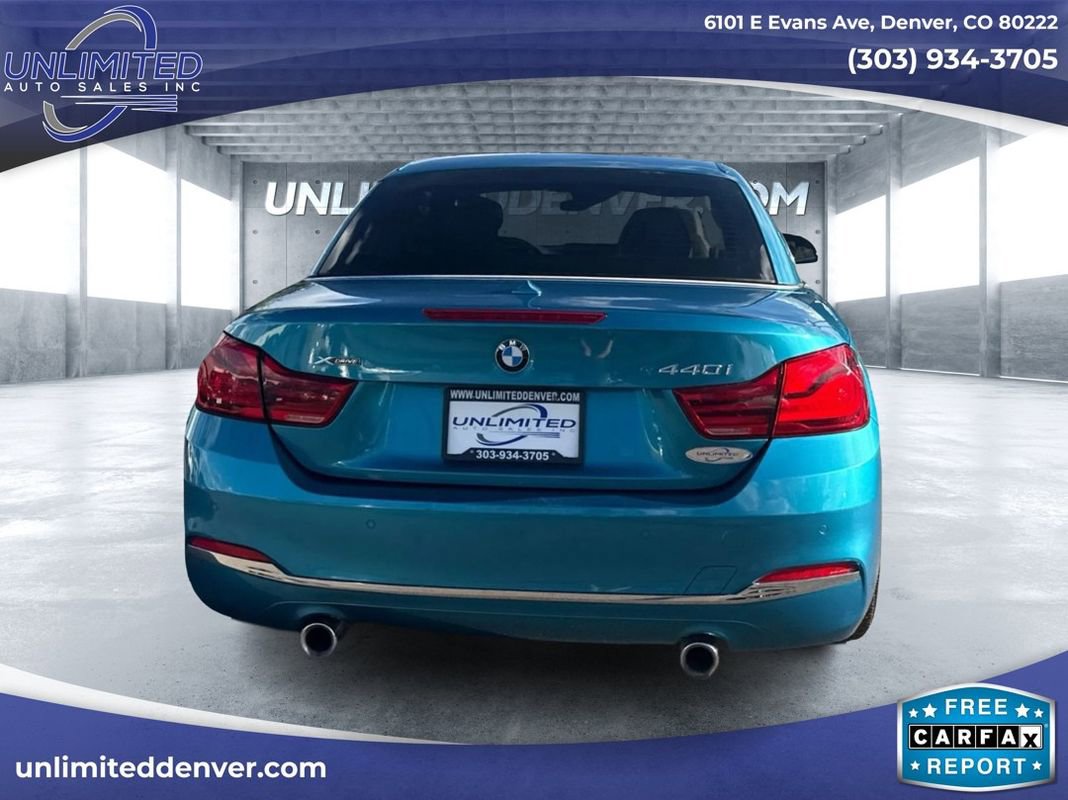 Used 2018 BMW 440i xDrive Convertible image 4
