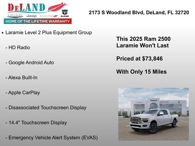 New 2025 RAM 2500 Laramie AWD/4WD image 31