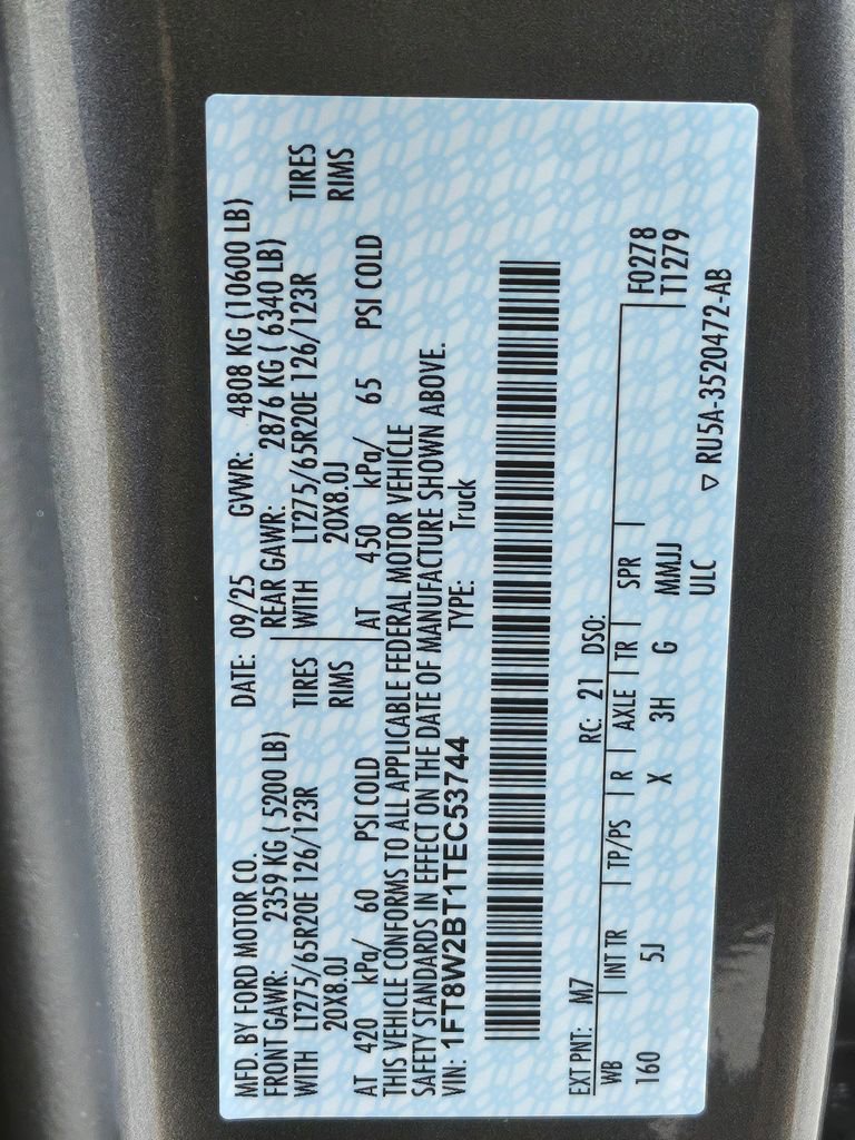 New 2026 Ford F250 Lariat w/ Chrome Package image 35