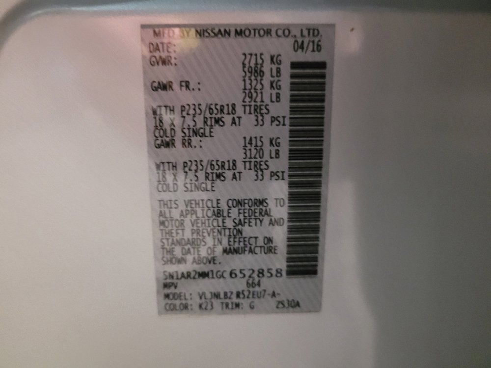 Used 2016 Nissan Pathfinder S AWD/4WD image 33