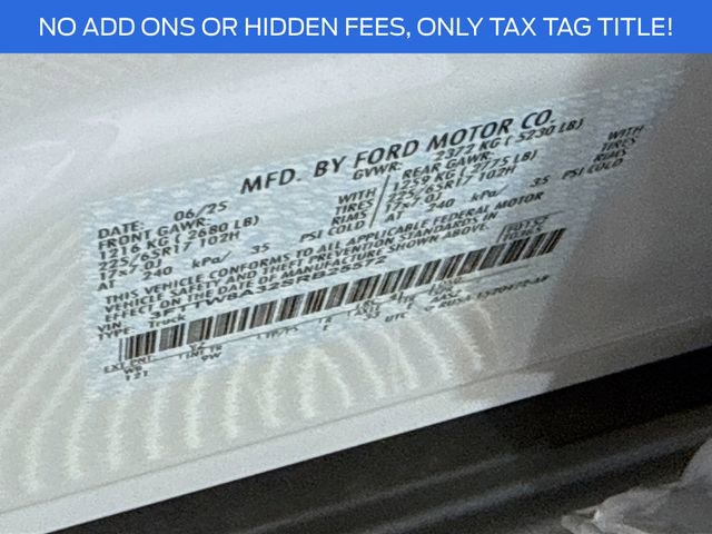 New 2025 Ford Maverick XL image 29