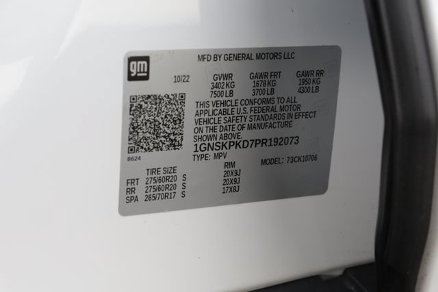 Used 2023 Chevrolet Tahoe Z71 w/ Luxury Package AWD/4WD image 26