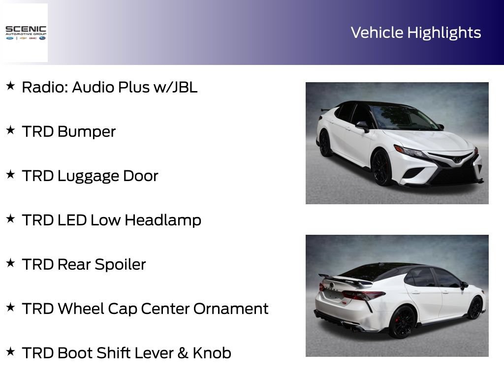 Used 2023 Toyota Camry TRD w/ TRD Package w/JBL Audio FWD image 10