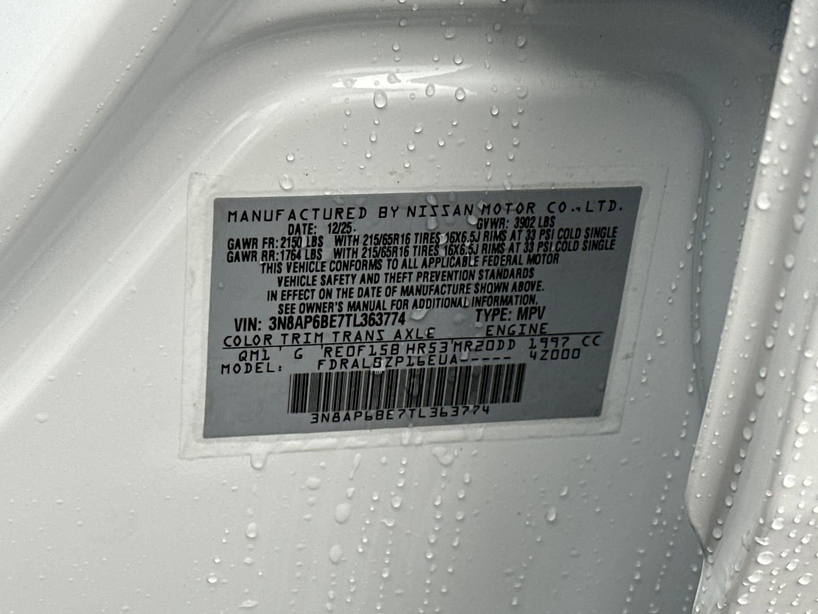 New 2026 Nissan Kicks S w/ Charging Package FWD image 33