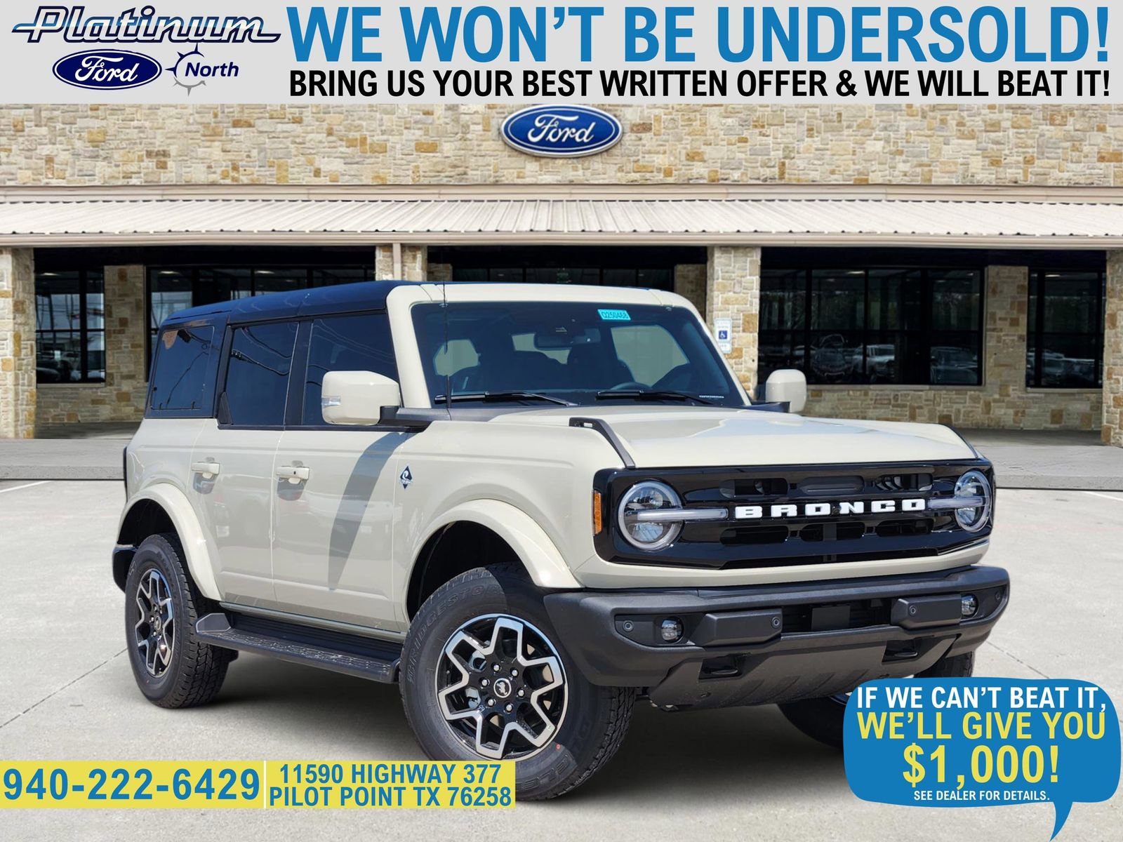 New 2025 Ford Bronco Outer Banks