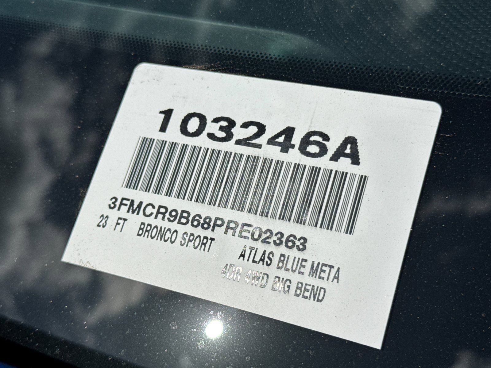 Used 2023 Ford Bronco Sport Big Bend image 3