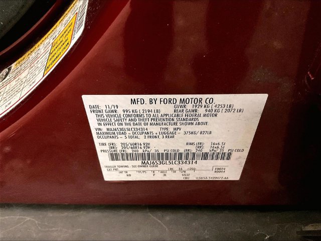 Used 2020 Ford EcoSport SE AWD/4WD image 32