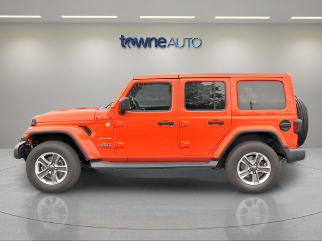Used 2020 Jeep Wrangler Unlimited Sahara w/ Uconnect 4C Nav & Sound Group AWD/4WD image 4