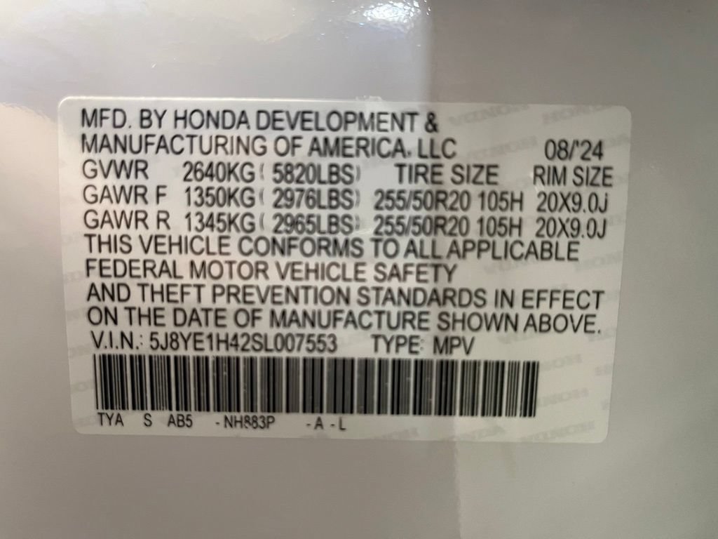 Certified 2025 Acura MDX SH-AWD w/ Technology Package image 24
