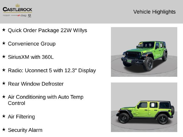 Certified 2026 Jeep Wrangler Unlimited Sport AWD/4WD image 4