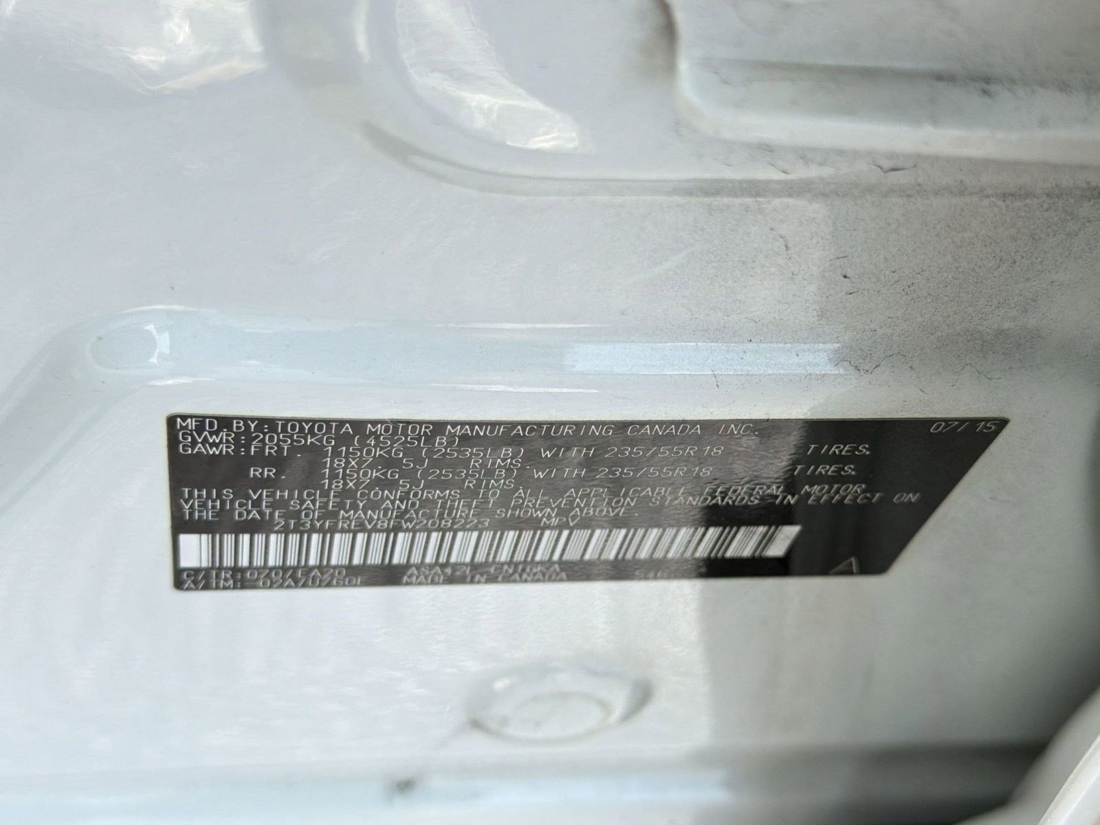 Used 2015 Toyota RAV4 Limited FWD image 19