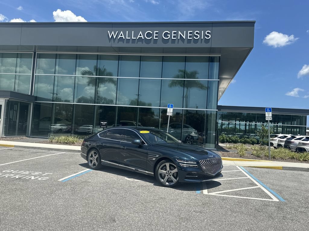 Used 2021 Genesis G80 3.5T w/ Prestige Package AWD/4WD image 1