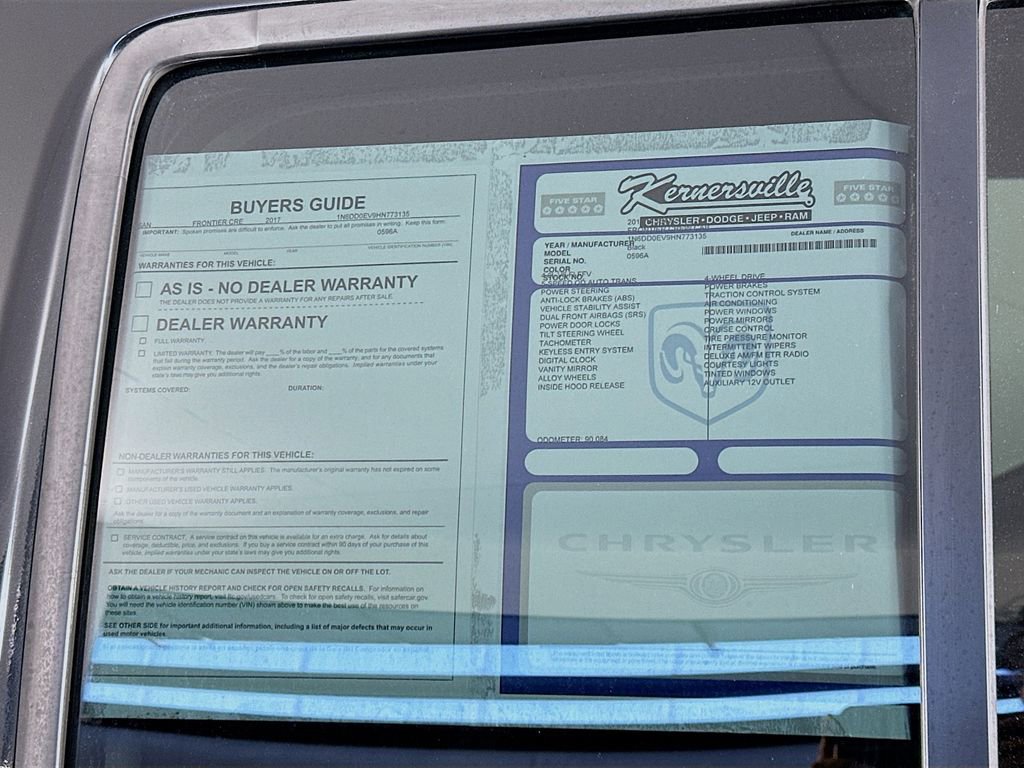 Used 2017 Nissan Frontier SV AWD/4WD image 33