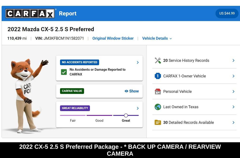 Used 2022 MAZDA CX-5 AWD 2.5 S image 9