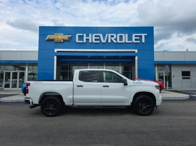 New 2026 Chevrolet Silverado 1500 Custom w/ Turbomax Blackout Package AWD/4WD image 2