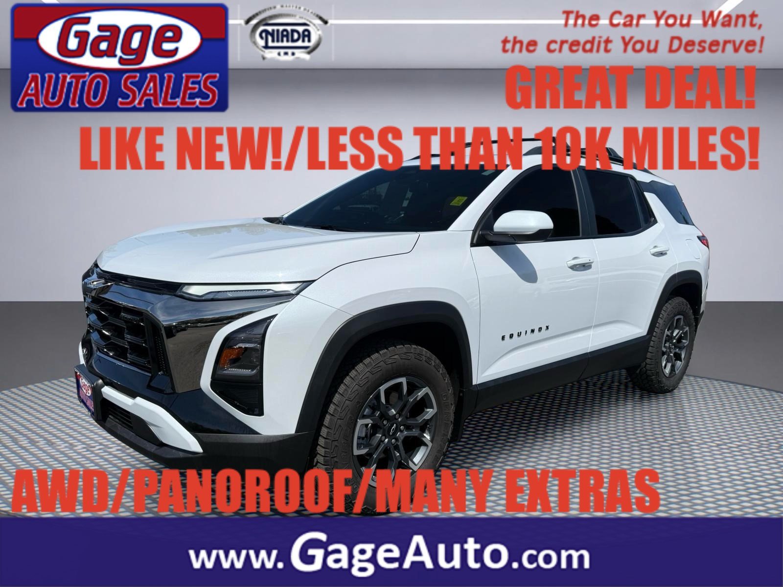 Used 2026 Chevrolet Equinox ACTIV w/ Convenience Package III AWD/4WD image 1