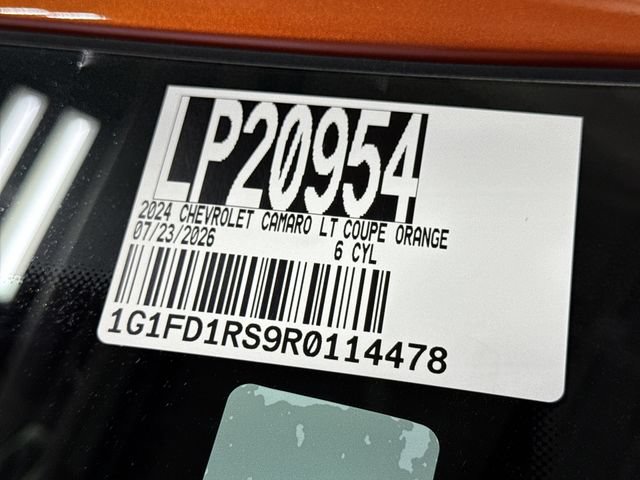 Used 2024 Chevrolet Camaro LT w/ RS Package RWD image 28