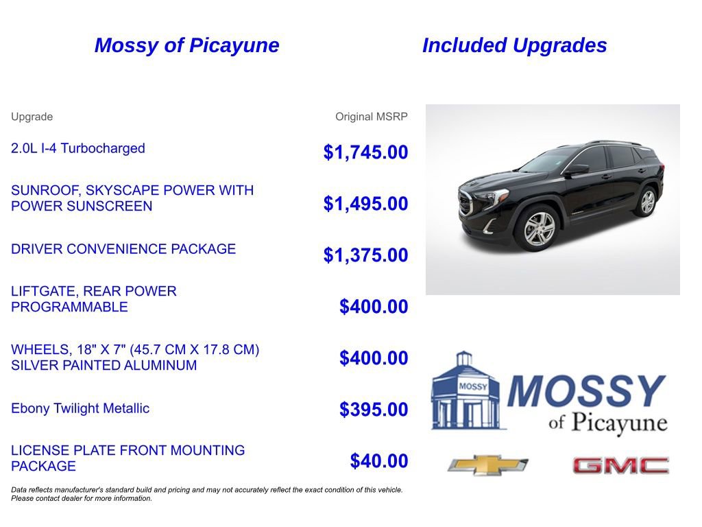 Certified 2018 GMC Terrain SLE w/ Driver Convenience Package image 7