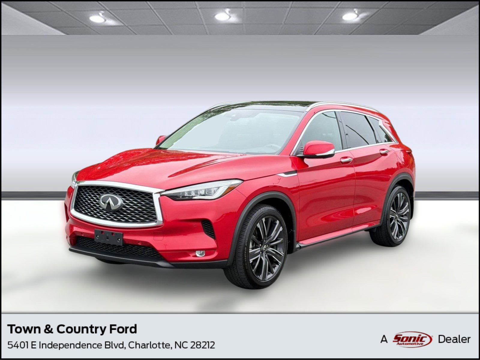 Used 2023 INFINITI QX50 Sensory w/ Cargo Package AWD/4WD image 1