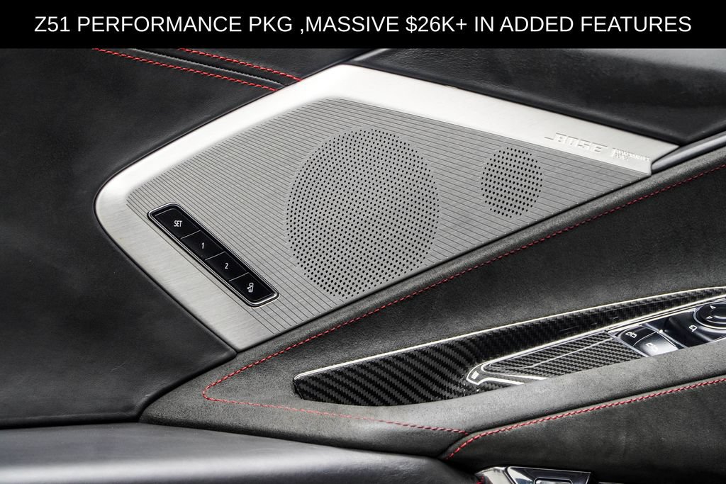 Used 2022 Chevrolet Corvette Stingray Premium Cpe w/ Z51 Performance Package RWD image 42
