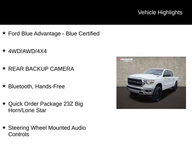 Used 2019 RAM 1500 Big Horn AWD/4WD image 2