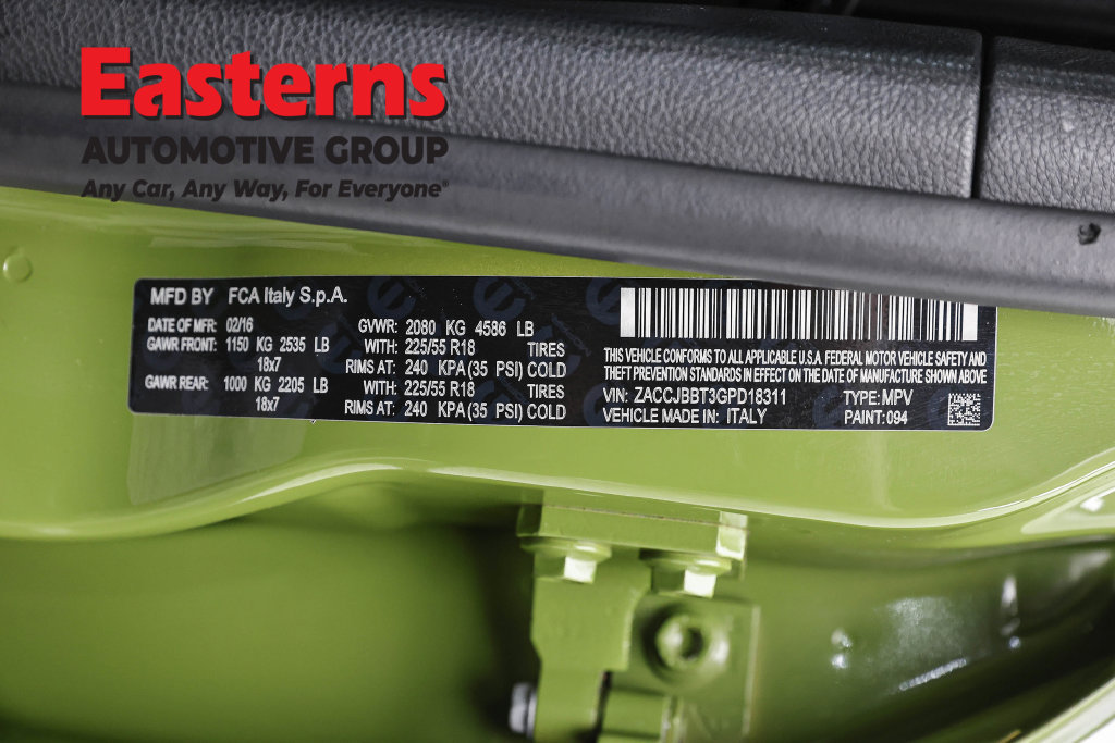 Used 2016 Jeep Renegade 75th Anniversary AWD/4WD image 35