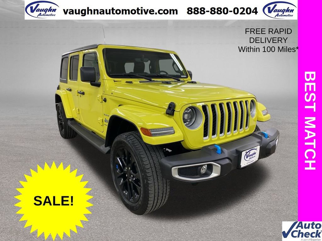 Used 2023 Jeep Wrangler Unlimited Sahara w/ Cold Weather Group