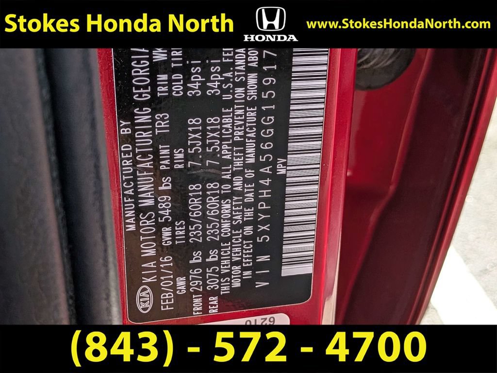 Used 2016 Kia Sorento EX FWD image 7