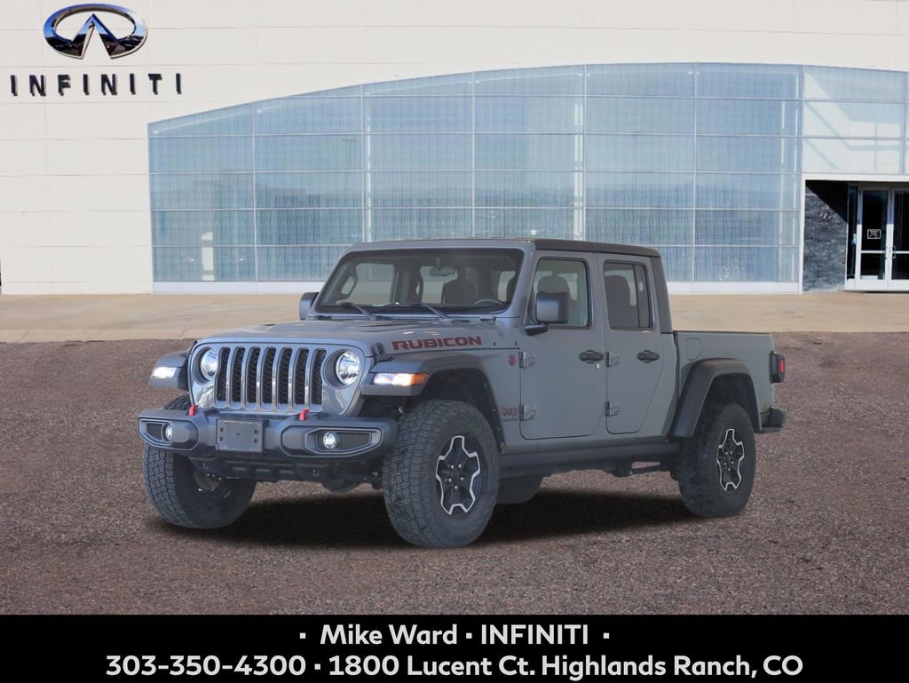 Used 2021 Jeep Gladiator Rubicon w/ Trailer Tow Package AWD/4WD image 1