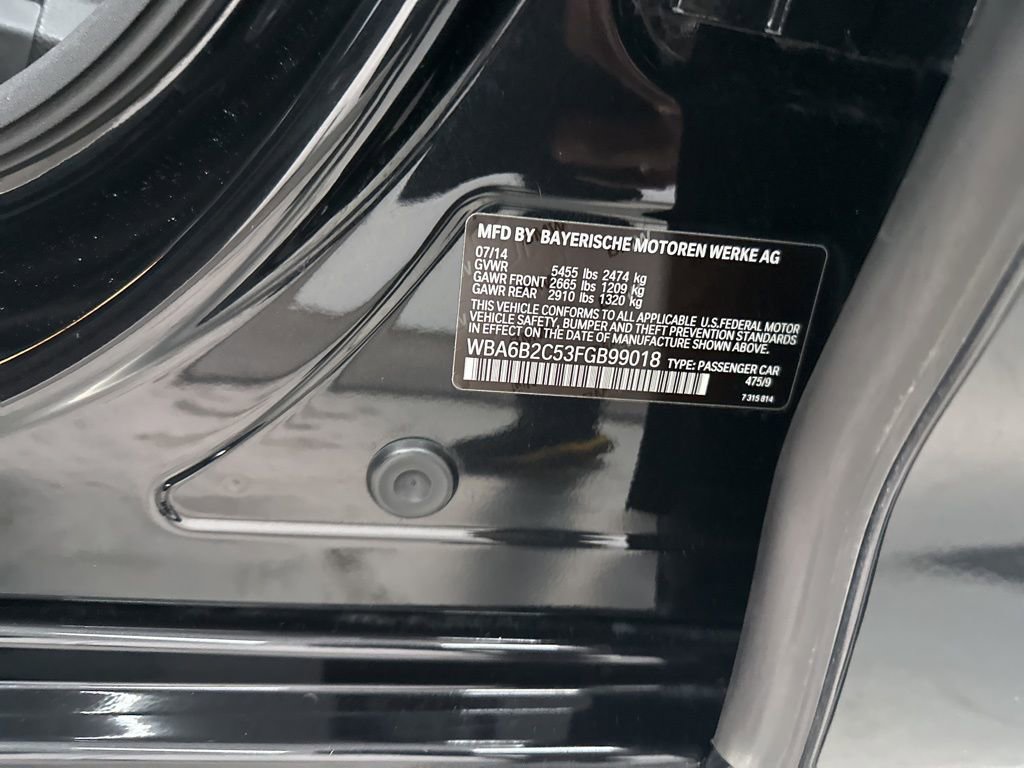 Used 2015 BMW 650i Gran Coupe image 35