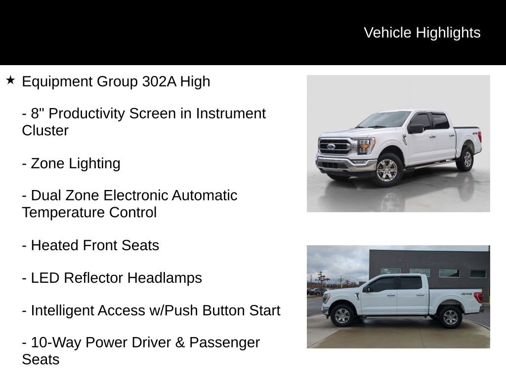 Used 2023 Ford F150 XLT w/ Equipment Group 302A High image 11