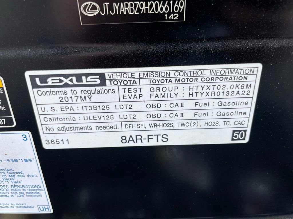 Used 2017 Lexus NX 200t FWD w/ Premium Package image 44