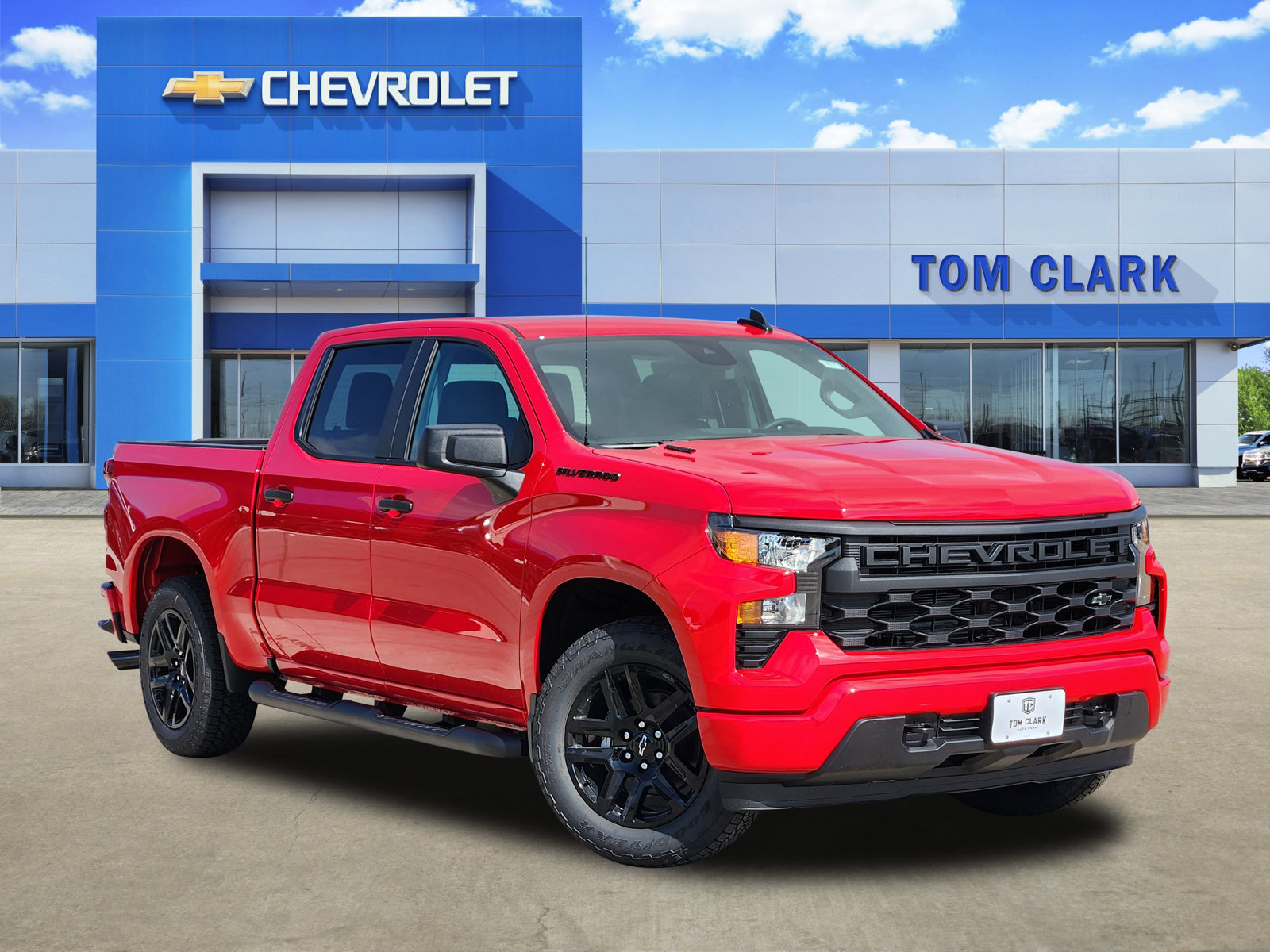 New 2026 Chevrolet Silverado 1500 Custom w/ Turbomax Blackout Package