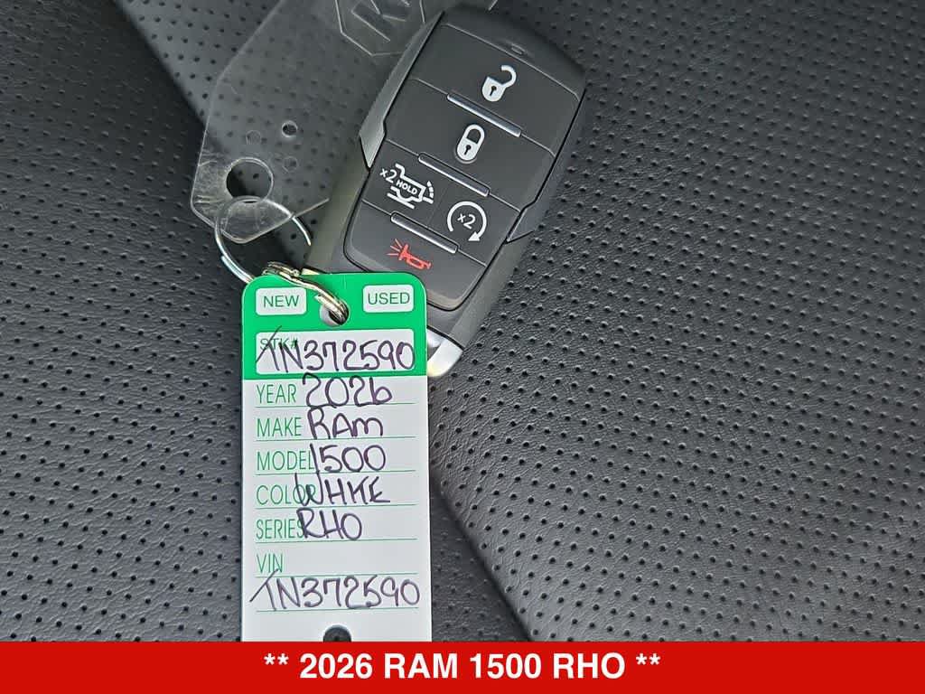 New 2026 RAM 1500 RHO AWD/4WD image 36