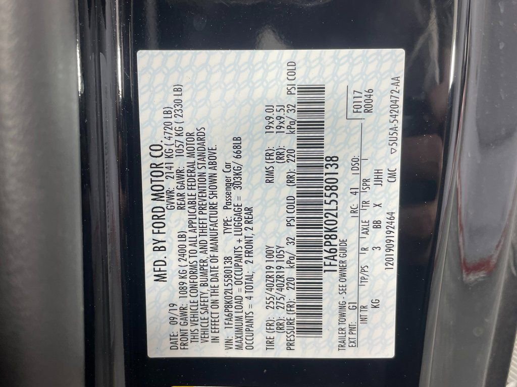 Used 2020 Ford Mustang Bullitt w/ Bullitt Electronics Package image 27