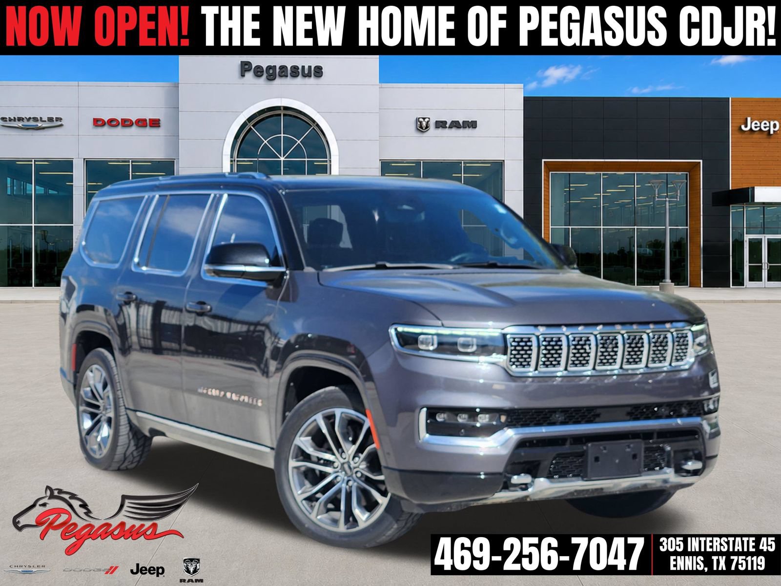 Used 2024 Jeep Grand Wagoneer Series III w/ Rear Seat Video Group 1