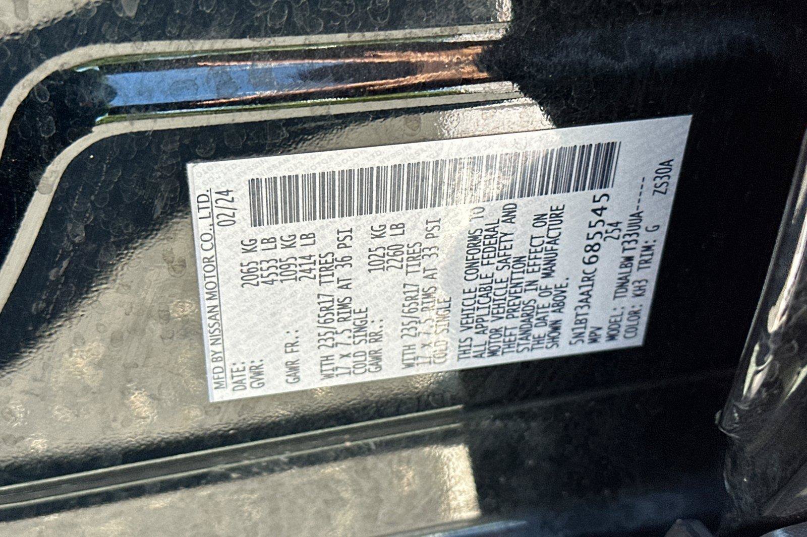 Certified 2024 Nissan Rogue S FWD image 27