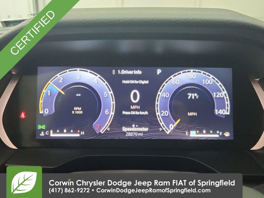 Certified 2023 Jeep Grand Cherokee L Limited w/ Luxury Tech Group II image 23