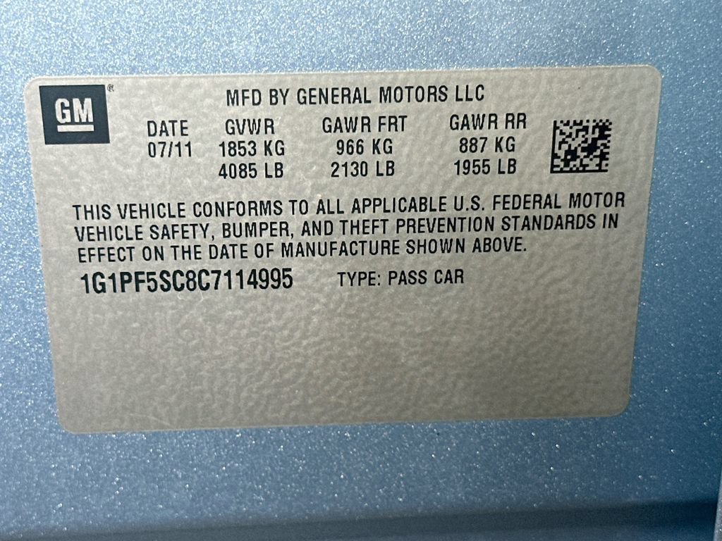 Used 2012 Chevrolet Cruze LT FWD image 21