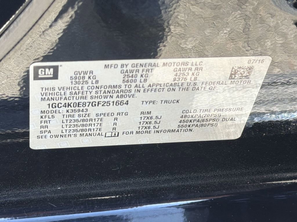 Used 2016 Chevrolet Silverado 3500 LTZ w/ Duramax Plus Package image 30