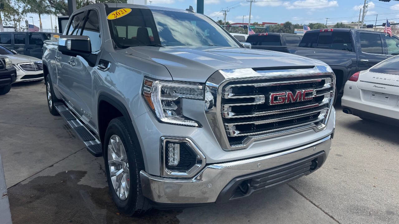 Used 2021 GMC Sierra 1500 SLT w/ SLT Premium Plus Package image 3